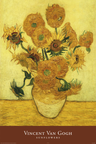 Sunflowers - Van Gogh Painting On Canvas